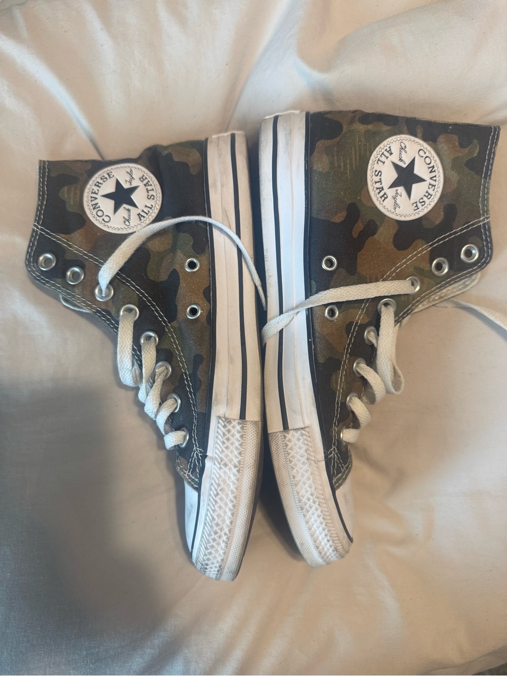 Camo Converse